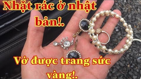 Đi Nhặt Rác Ở Nhật GẶP BỘ TRANG SỨC VÀNG TRONG ĐỐNG RÁC | Lee Xuân Tùng - Cuộc Sống Nhật