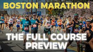 Watch this before Boston Marathon! | FULL Course Preview + Race Plan (extended version)