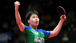 松島輝空 SoraMatsushima マッチインタビュー 木下マイスター東京 vs 岡山リベッツ ノジマTリーグ2023-2024プレーオフ男子ファイナル3/23代々木第二体育館【卓球Tリーグ公式】