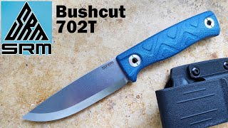 видео: ✅ NEW SRM Fixed Blade Кnifе Bushcut 702T Scandi Bushcraft картинка: ✅ NEW SRM Fixed Blade Кnifе Bushcut 702T Scandi Bushcraft