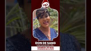 Marème Sall, DON DE SANG - CNTS, à côté Hôpital Fann, Dakar - Sam. 25 Mai 2024, à partir de 9h00