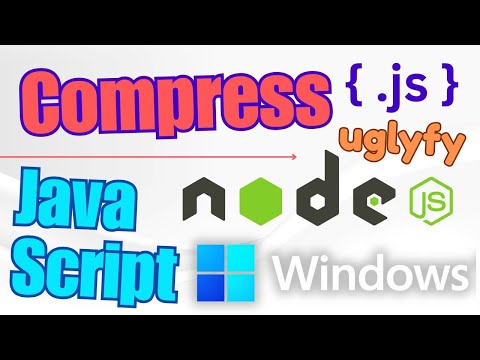 Cara minify kode javascript dengan node js dan uglify js #coding