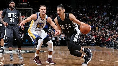 Stephen Curry vs Jeremy Lin PG Duel 2016.12.23 - S...