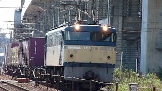 【なつかし】EF65-116牽引の貨物とEF66-23牽引の貨物