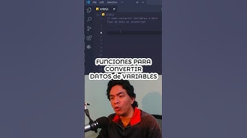 FUNCIONES para CONVERTIR VARIABLES de JavaScript #profelauta #desarrolloweb #javascript #variables