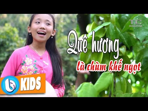 Quê Hương Lời Bài Hát - Quê Hương Là Chùm Khế Ngọt - Bé Phương Anh Thần Đồng Âm Nhạc Nhí Gây Sốt