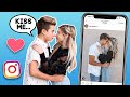 Recreating Famous CELEBRITY COUPLES Photo Challenge **FIRST KISS**💋| Gavin Magnus ft. Coco Quinn