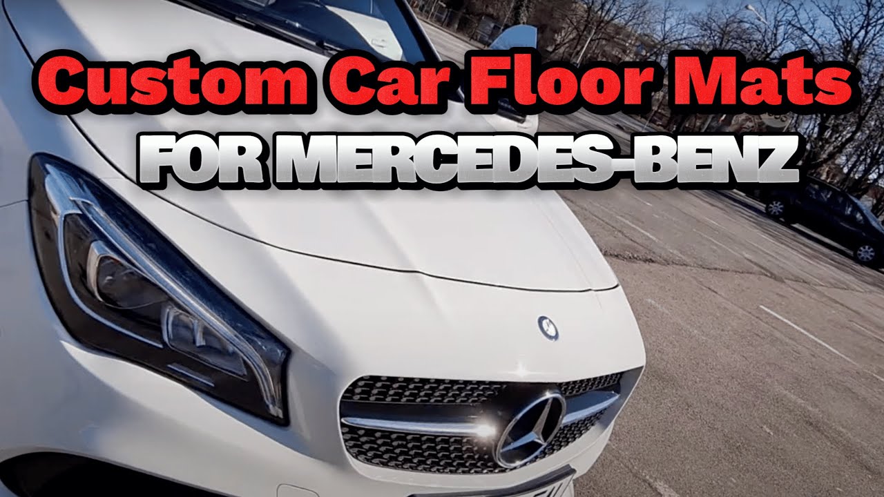 Custom Car Floor Mats For Mercedes-Benz | Custom Luxury Diamond Leather ...