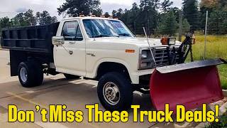 Must See Truck Deals: 12 Classic Trucks at Unbelievable Prices!