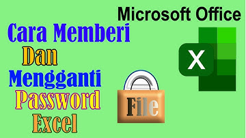 Cara Mudah Memberi dan Mengganti Password File Microsoft Excel