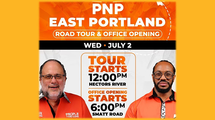 PNP East Portland Road Tour and Office Opening | 6pm Wed | July 2, 2025