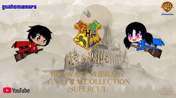 Hogwarts Library 3 - in - 1 Harry Potter Gacha Club Short Film Collection (Supercut) #gacha #magic