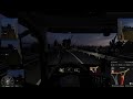 Rainy Night Drive / Truck Simulator/ Jazz music [No Commentary]