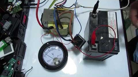 HƯỚNG DẪN LÀM SẶC ẮC QUY 12V - 200AH SIÊU RẺ