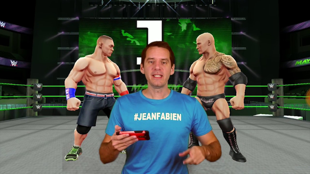 Jeu de Catch WWE MAYHEM android IOS - YouTube