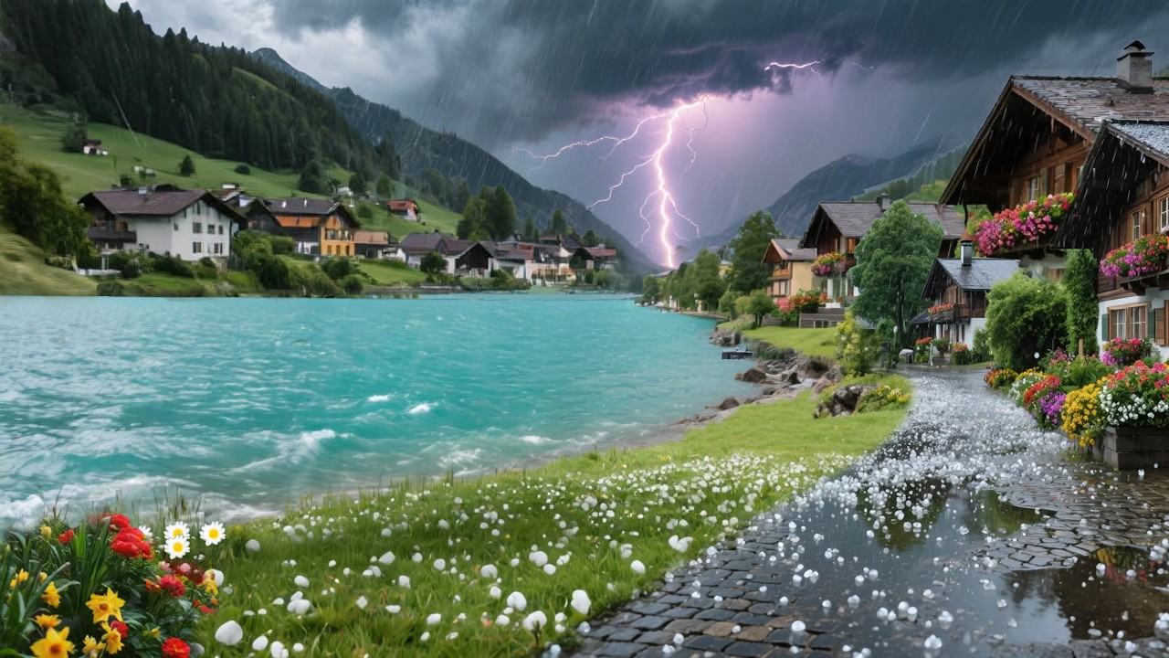 Storm Hits Heavenly Swiss Villages 🇨🇭 ISELTWALD & BRIENZ – The Day of Wonder (2025)