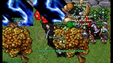 Tibia Nebula "January War" -Preview- [HD] [Illuminatus] vs [Bo Zabraklo Nutelli]