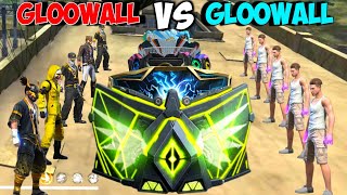 Free Fire New Gloowall vs Gloowall Fight | Gloowall Vs Gloowall Skin Challange On Factory Roof 😈