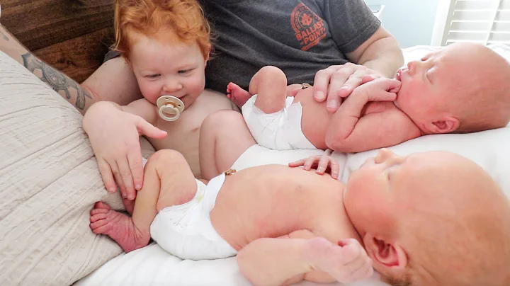 Meeting Her Twin Baby Brothers For The FIRST TIME!