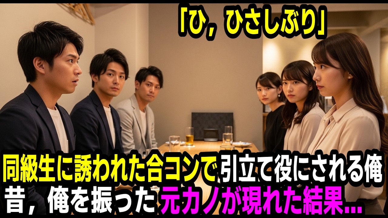 同級生に誘われた合コンで引立て役にされる俺。昔，俺を振った元カノが現れた結果…