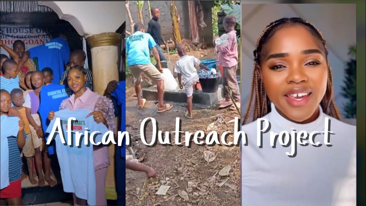 We provided an African community with good drinking water 