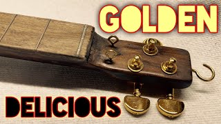 Boutique Cigar Box Guitar - Golden Delicious