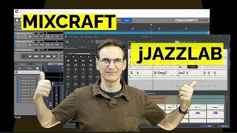 Use jJazzLab With Mixcraft - Make Fast Backing Tracks for Your Mixcraft Project - FREE