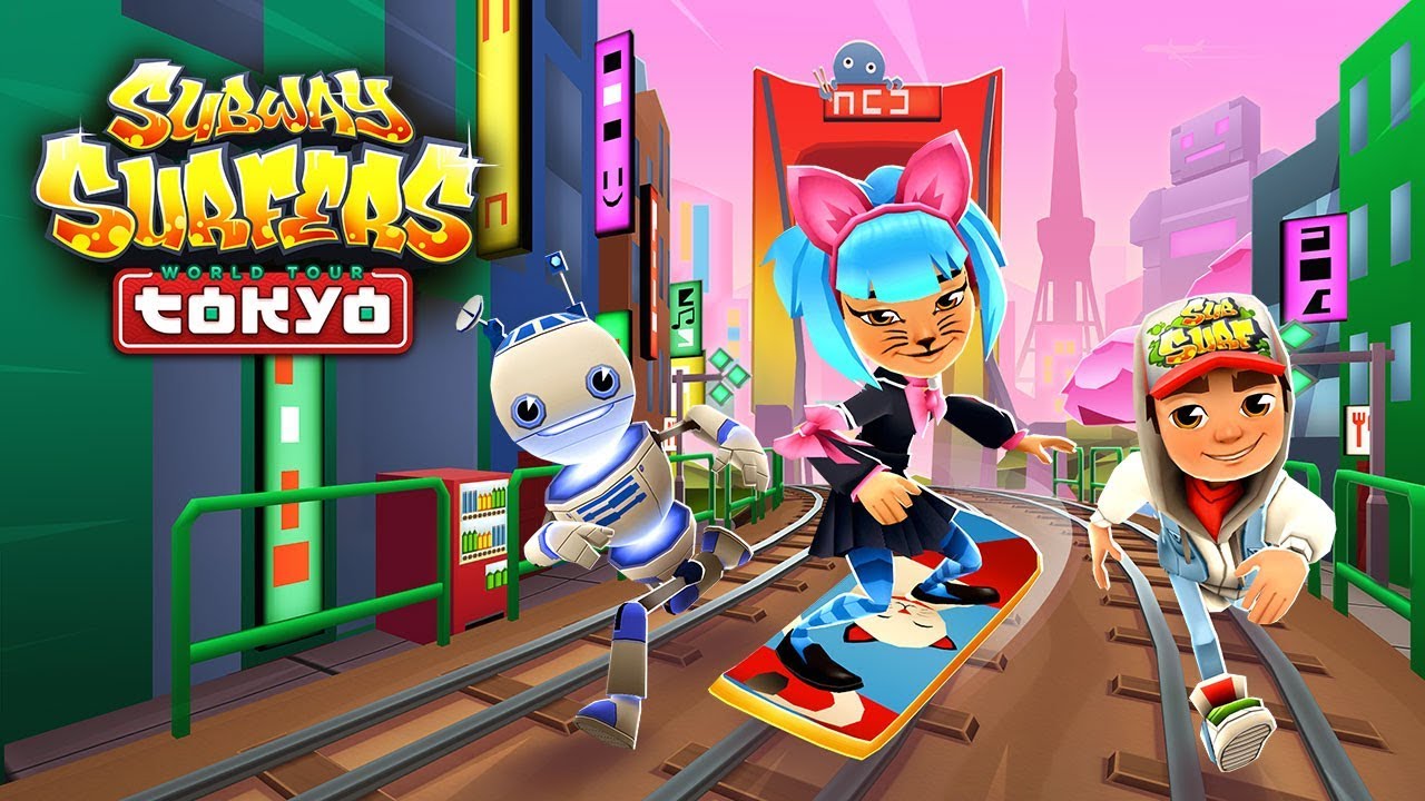 Subway Surfs - Subway Surfers é um jogo móvel de uma corrida  interminável[1] co-desenvolvido pela Kiloo, uma empresa privada com sede  na Dinamarca e pela Sybo Games. Lançado em 2012, o tema