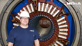 Generator Stator Rewind by MD&A Turbines 15,282 views 2 years ago 2 minutes, 32 seconds