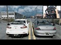 Mitsubishi Lancer Evo IX &amp; Evo X - The Crew Motorfest | Logitech g29 gameplay