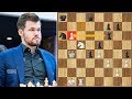 Incredible Moment! || Carlsen vs Láznička || WRC (2019)