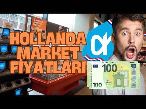 🇳🇱 🛒 Hollanda Market Fiyatları 2024 ● 💶 UCUZLUĞA ŞOK OLACAKSINIZ