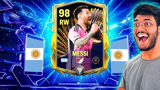 Hunt for TOTS Messi \& Mbappe, Ligue 1 TOTS Pack Opening - FC MOBILE