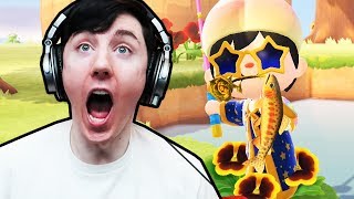 THE GOLDEN TROUT! || Animal Crossing: New Horizons Part 18