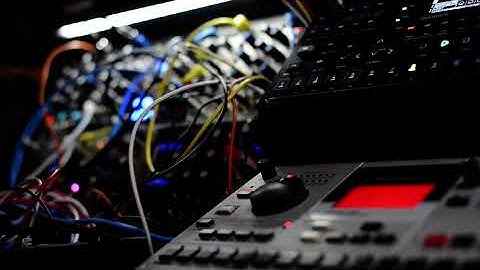 Octatrack with machinedrum and modularsynt