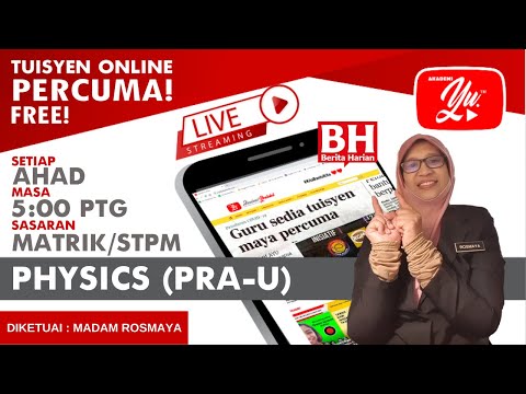 PHYSICS PRA U, REVISION ON MAGNETIC FIELDS PART 1 BY MADAM ROSMAYA #31