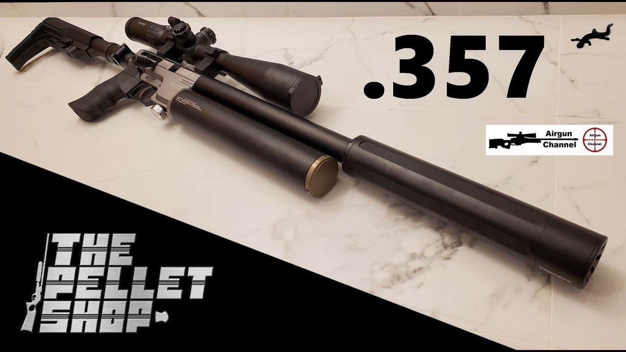 AEA HP SS MAX .357 PCP Carbine (Part 1) The Pellet Shop / 9mm Air  Rifle/Pistol + Emporer LDC 