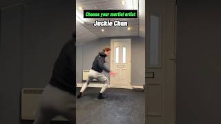 Recreating martial artist moves ✅ #shorts