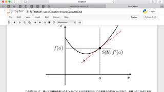 【レクチャー: 極限と微分】AIのための数学講座：少しづつ丁寧に学ぶ人工知能向けの線形代数/確率・統計/微分