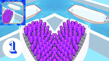 Escalators All Levels Gameplay Part 1 - Android, iOS