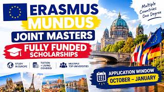 Erasmus Mundus Scholarship 2027 | Fully Funded Master’s in Europe