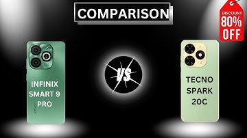 Infinix Smart 8 PRO Vs Tecno Spark 20c || Same Price only 25000
