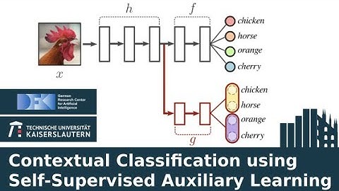Contextual Classification Using Self-Supervised Auxiliary Models for Deep Neural Nets (ICPR 2020)