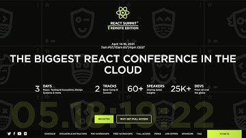 React Summit – The Biggest React Conference Online | React Summit Remote Edition 2021