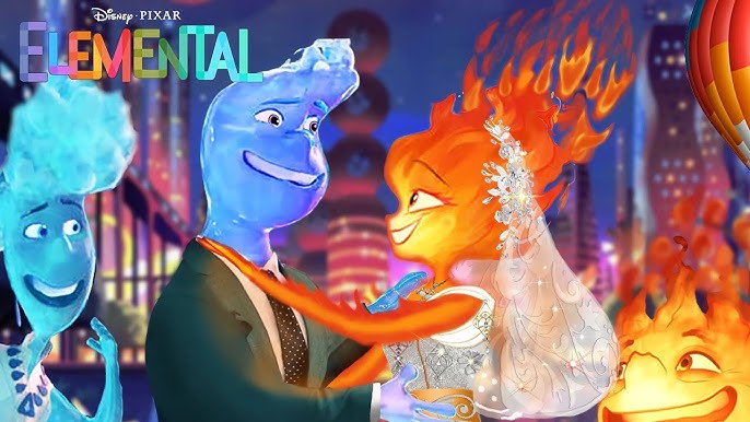 caracaaaa o filme do fogo e água #fy #clickjogos #disney #pixar #eleme
