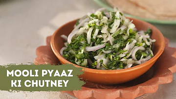 Mooli Pyaz Ki Chutney | मूली प्याज़ चटनी कैसे बनाते है | Radish Chutney | Sanjeev Kapoor Khazana