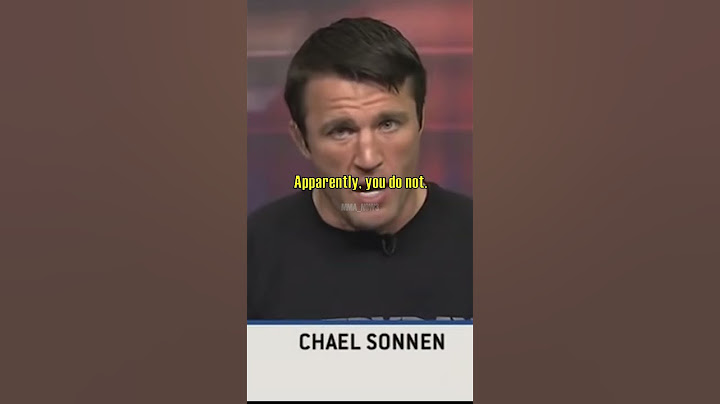 Chael Sonnen Roasts Reporter for Race-Baiting Question!