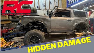 WRECKED 2022 FORD BRONCO LIFT KIT & HIDDEN DAMAGE