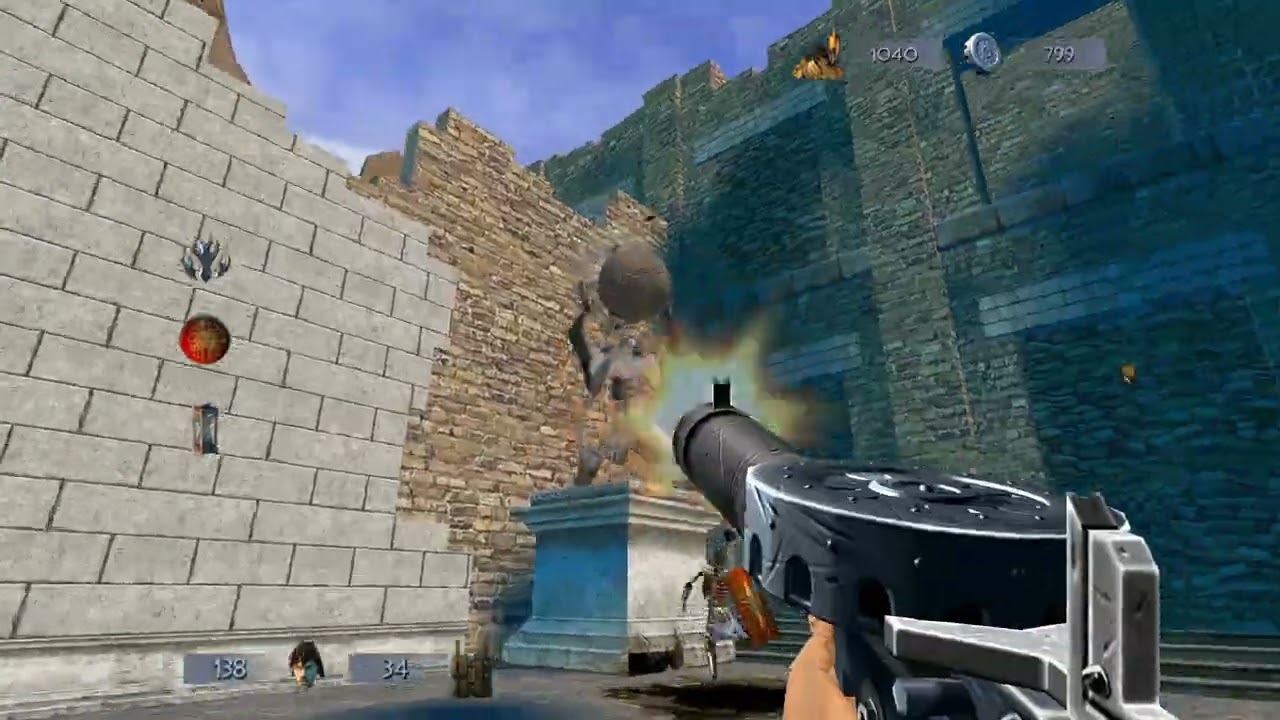 (9) Will Rock: Гибель Богов - Владения Зевса - Руины Элевсина [4K All Ultra Settings]