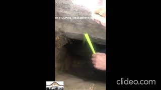 RE-STUMPING /RE-BLOCKING MELBOURNE